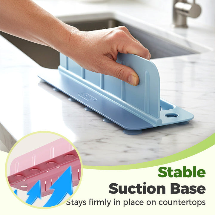 Foldable Sink Splash Guard with Suction Cups 13.9 Inch 7