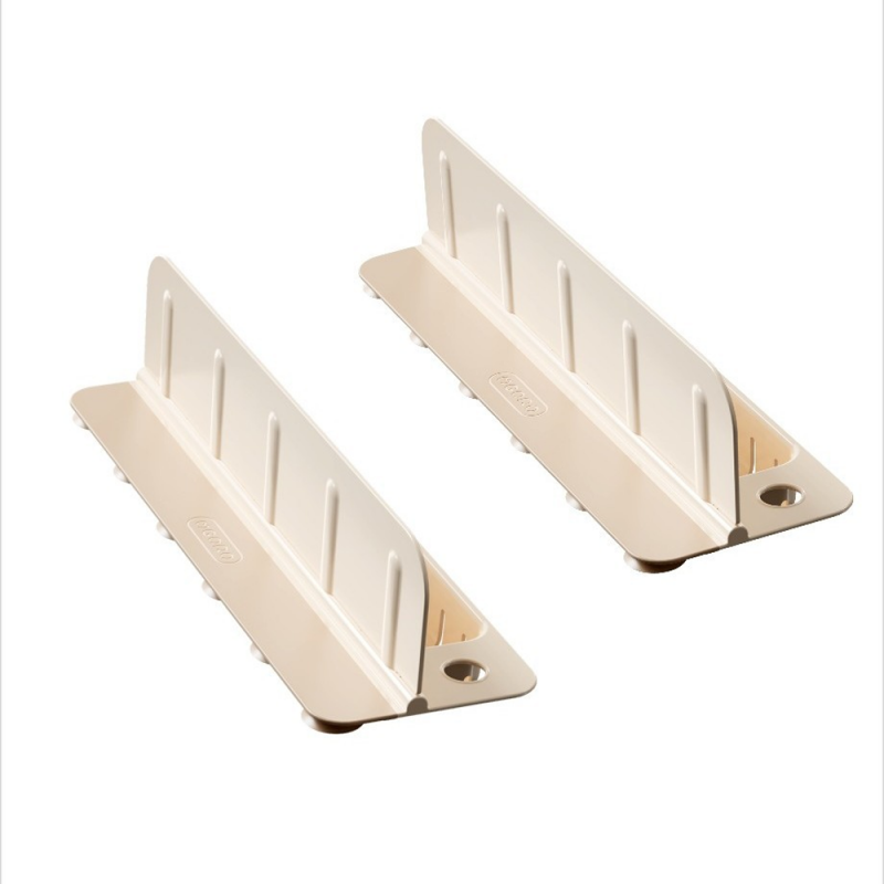 Foldable Sink Splash Guard with Suction Cups 13.9 Inch Beige Set of 2 1