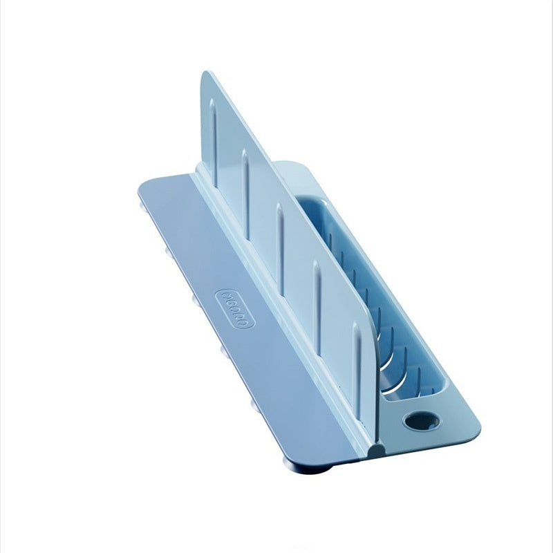 Foldable Sink Splash Guard with Suction Cups 13.9 Inch Blue 1