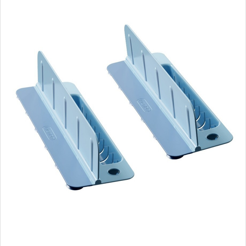 Foldable Sink Splash Guard with Suction Cups 13.9 Inch Blue Set of 2 1
