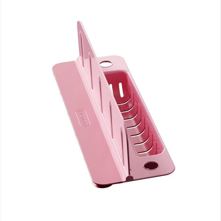Foldable Sink Splash Guard with Suction Cups 13.9 Inch Pink 1