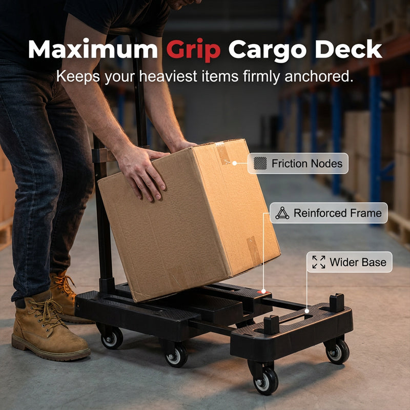 Folding Hand Truck 330 lb with Telescopic Handle 5
