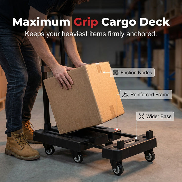 Folding Hand Truck 330 lb with Telescopic Handle 5