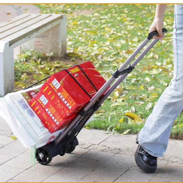 Folding Hand Truck Cart 88 lb Capacity Aluminum Alloy 6