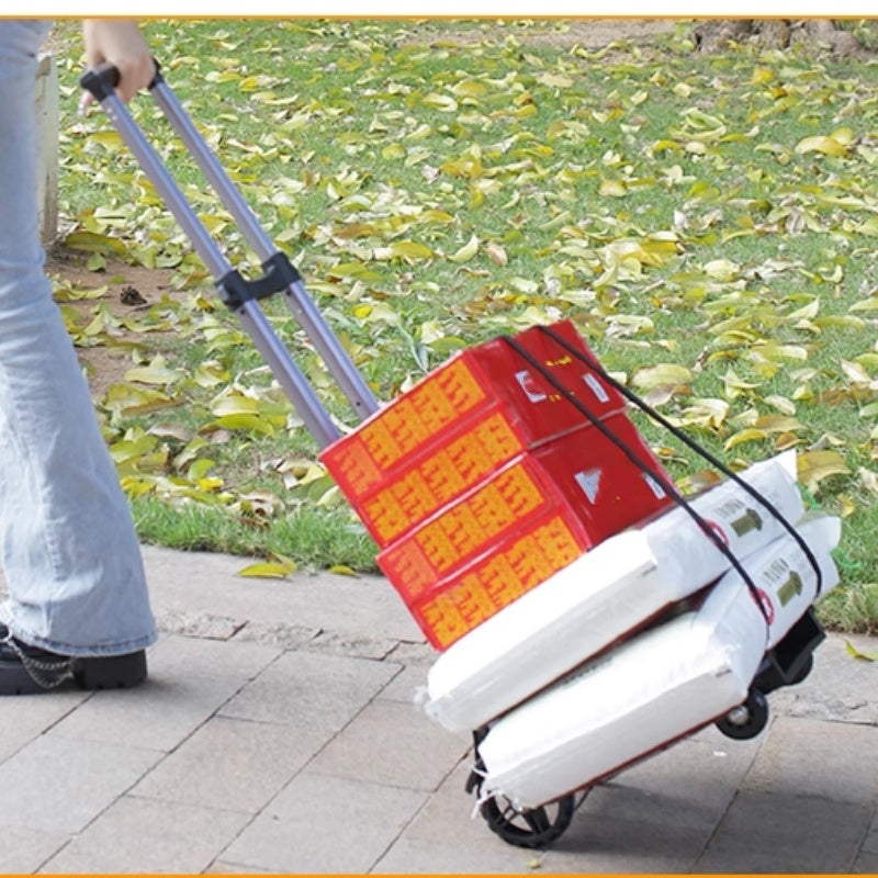 Folding Hand Truck Cart 88 lb Capacity Aluminum Alloy 7