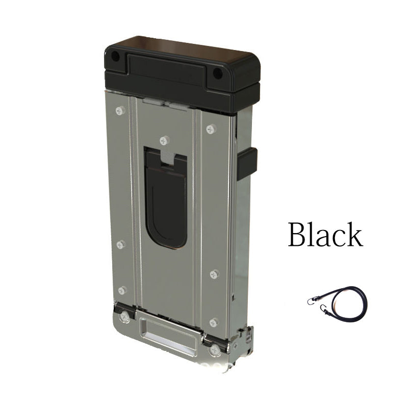 Folding Hand Truck Dolly Mini Stainless Steel Set of 3 Black 1