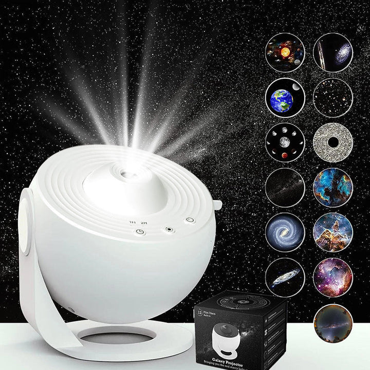 Galaxy Star Projector Lamp USB 4.3 x 4.3 x 4.4 inch Set of 3 White 1