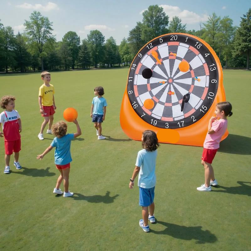 Giant Inflatable Soccer Dartboard Target PVC 7