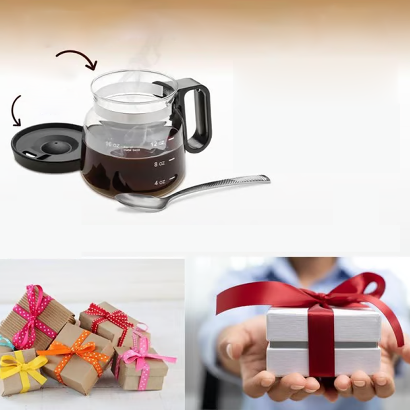 Glass Coffee Mug with Lid 16 oz 7