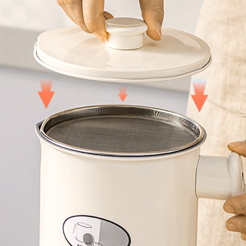 Grease Container with Strainer 1.4 L 3