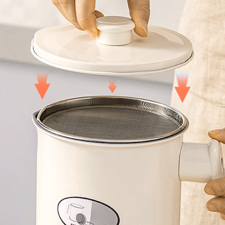Grease Container with Strainer 1.4 L 3