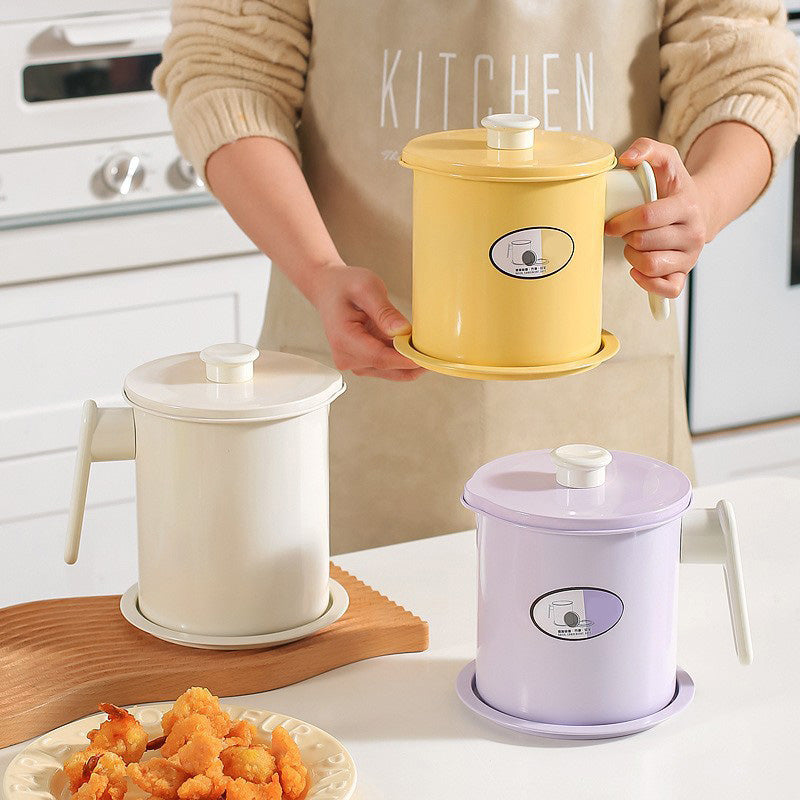 Grease Container with Strainer 1.4 L 4