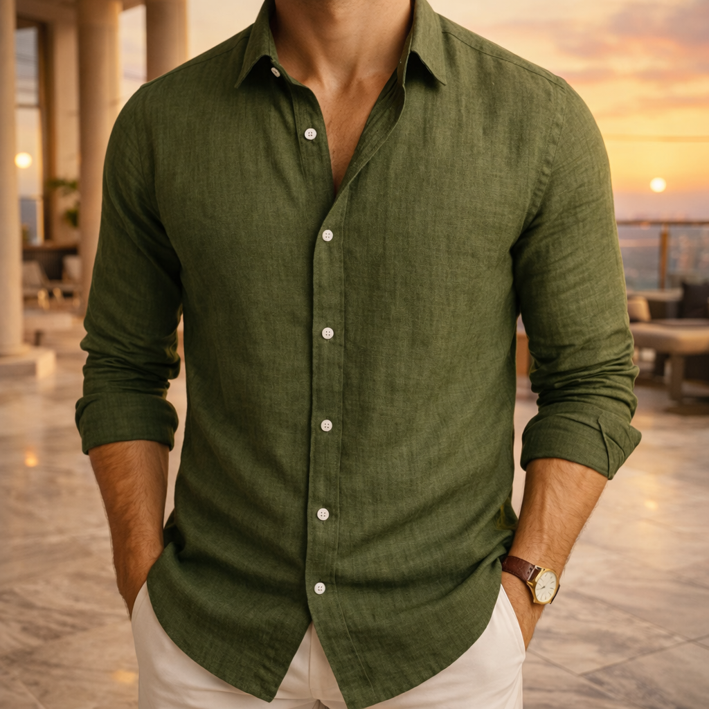 COOPER LONG SLEEVE SHIRT | EFFORTLESS STYLE FOR EVERYDAY WEAR