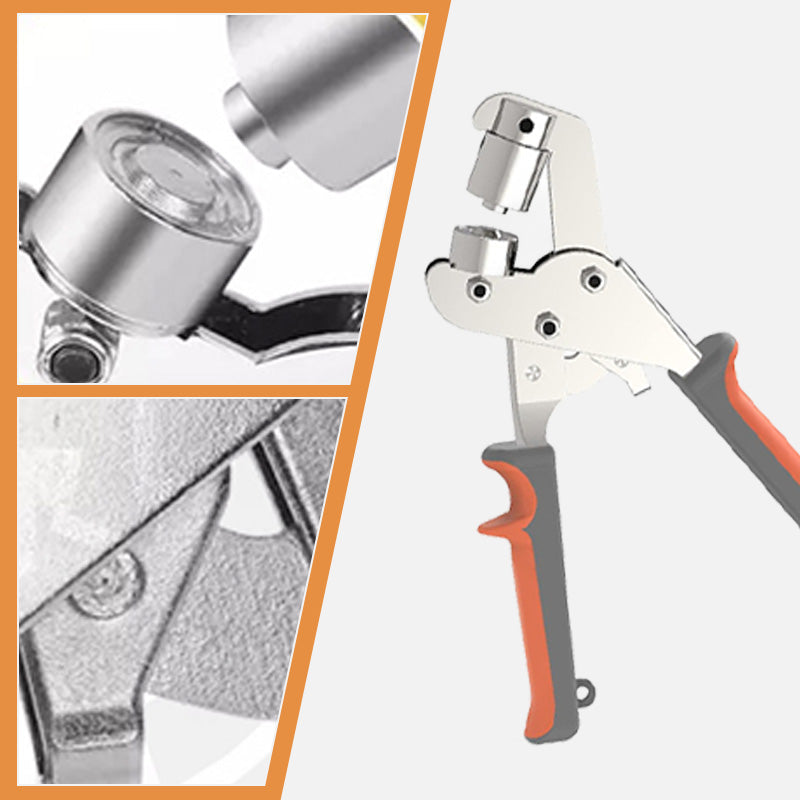 Grommet Hole Punch Pliers with 100 Grommets 2