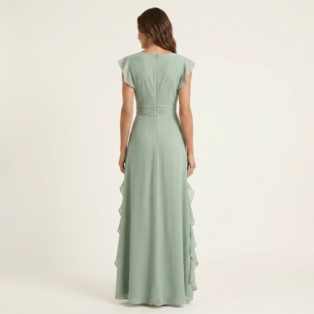 BARBARA | TUMMY COVERAGE MAXI DRESS