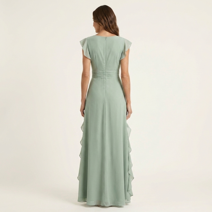 BARBARA | TUMMY COVERAGE MAXI DRESS