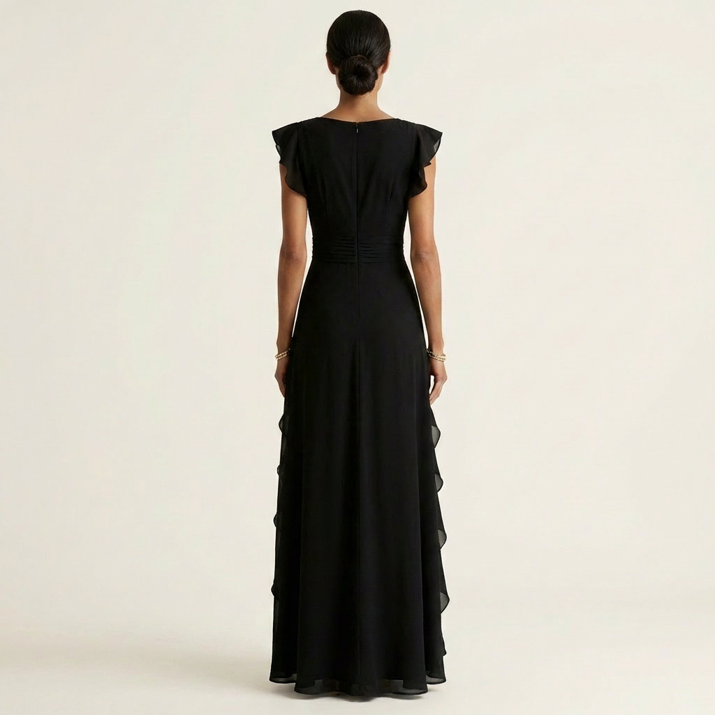 BARBARA | TUMMY COVERAGE MAXI DRESS