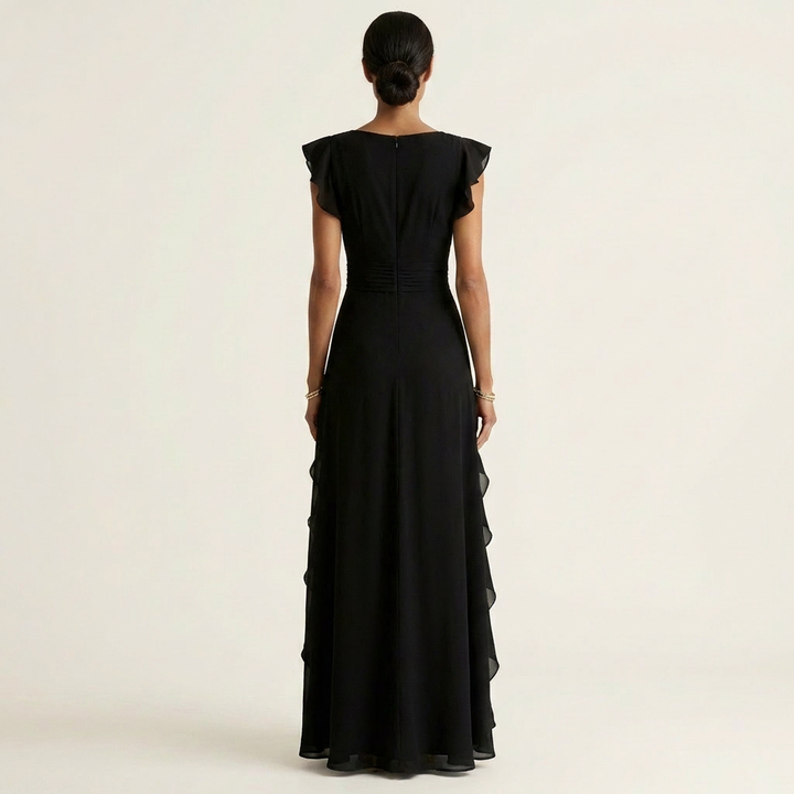 BARBARA | TUMMY COVERAGE MAXI DRESS