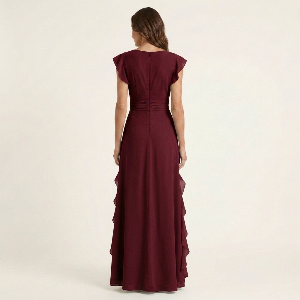 BARBARA | TUMMY COVERAGE MAXI DRESS