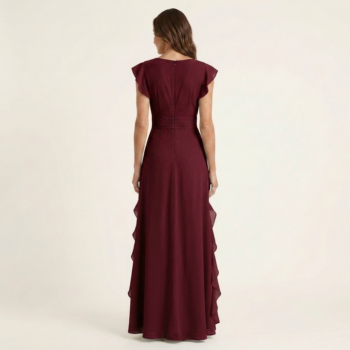 BARBARA | TUMMY COVERAGE MAXI DRESS