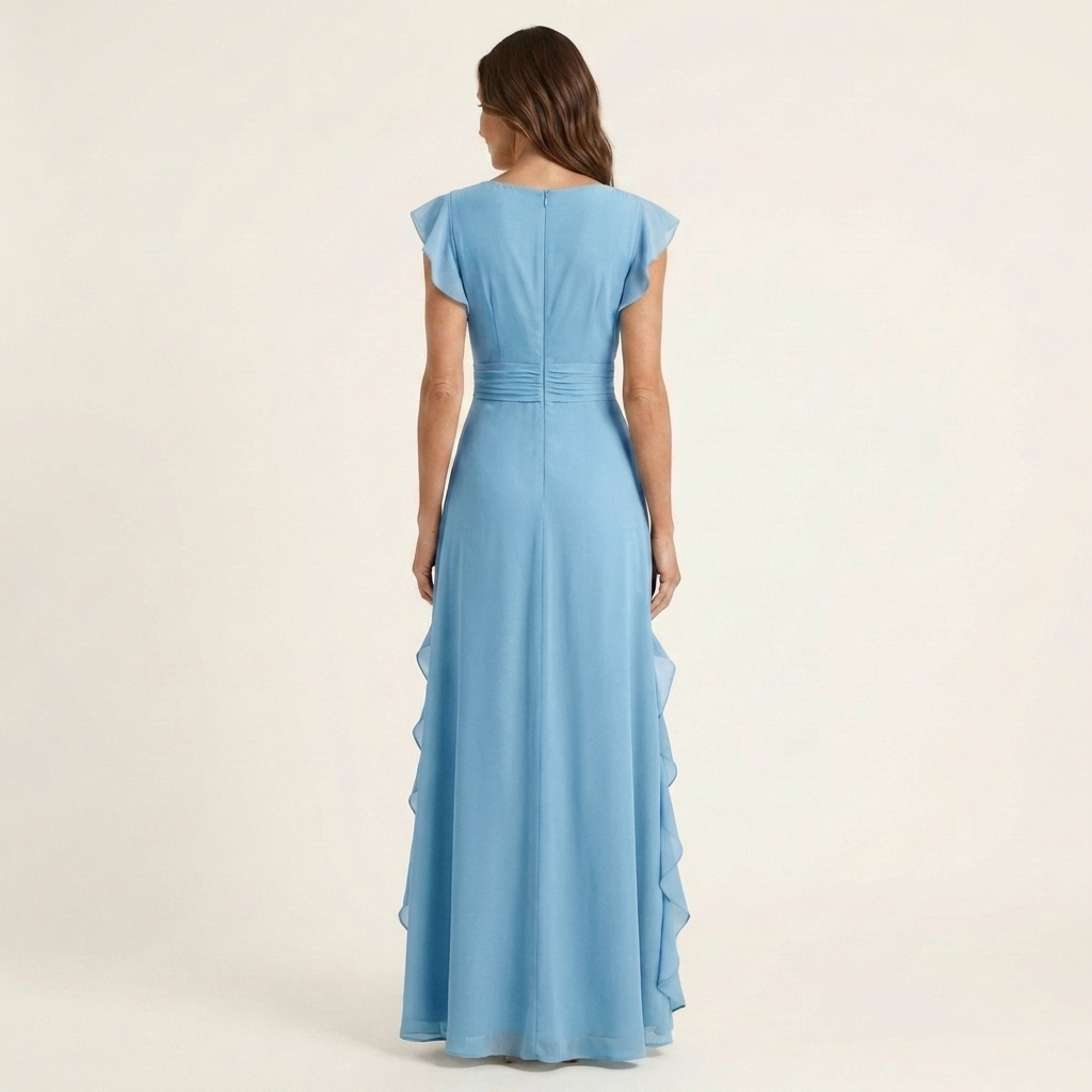 BARBARA | TUMMY COVERAGE MAXI DRESS