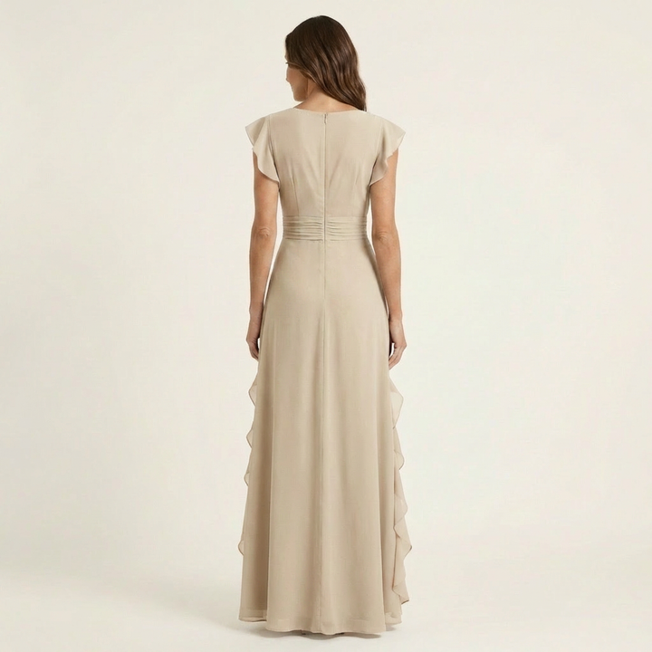 BARBARA | TUMMY COVERAGE MAXI DRESS