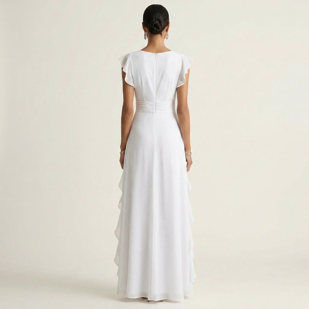 BARBARA | TUMMY COVERAGE MAXI DRESS