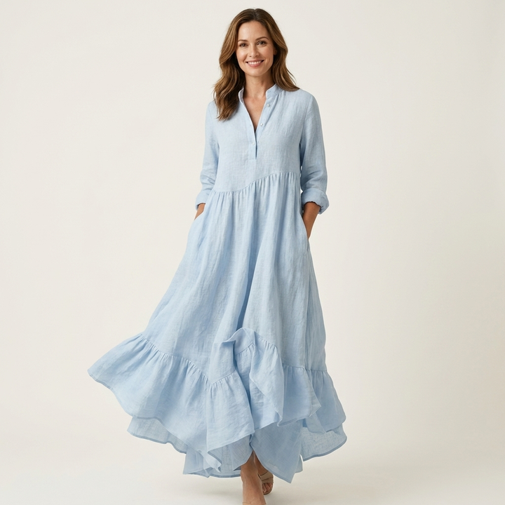 DAPHNE | TUMMY COVERAGE MAXI DRESS
