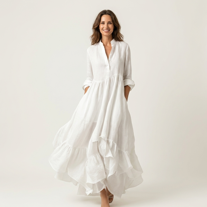 DAPHNE | TUMMY COVERAGE MAXI DRESS