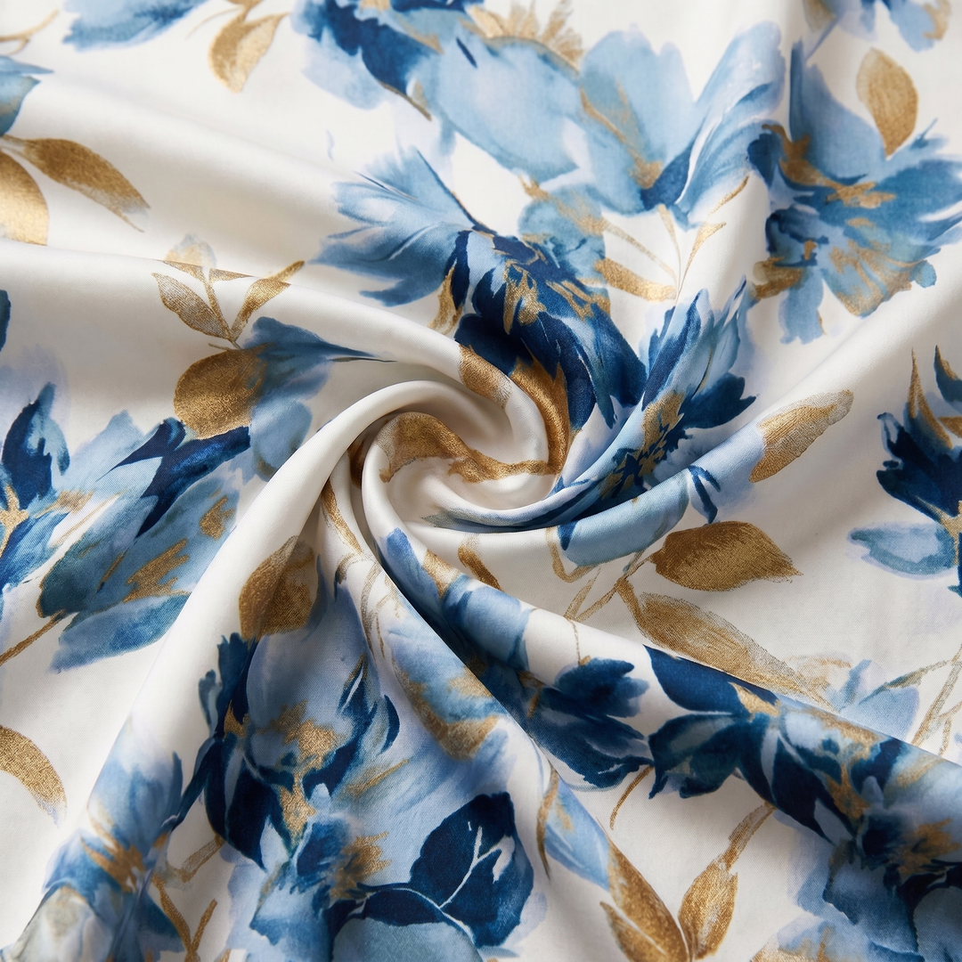 BLANCHE | TUMMY COVERAGE FLORAL WRAP MIDI DRESS