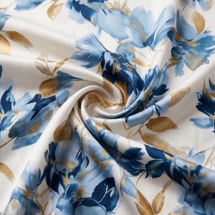 BLANCHE | TUMMY COVERAGE FLORAL WRAP MIDI DRESS