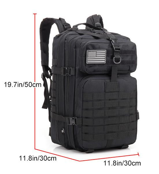 Hiking Backpack 45L with MOLLE Webbing 1