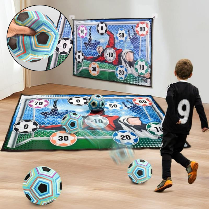 Hook and Loop Soccer Target Game 59 x 39 inch Set of 3 2