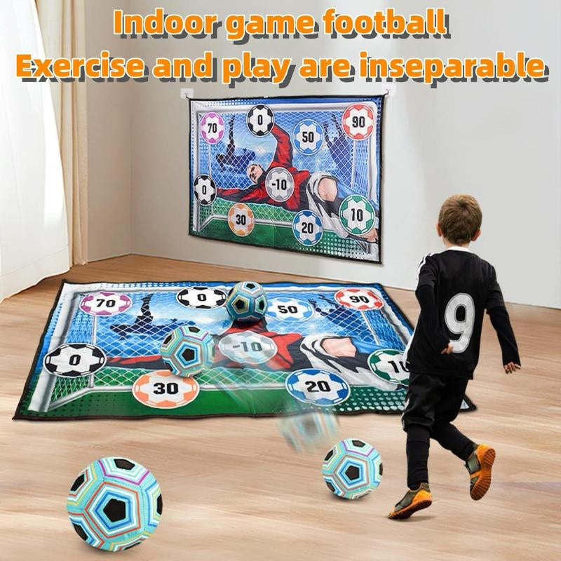 Hook and Loop Soccer Target Game 59 x 39 inch Set of 3 3