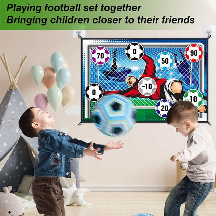 Hook and Loop Soccer Target Game 59 x 39 inch Set of 3 5