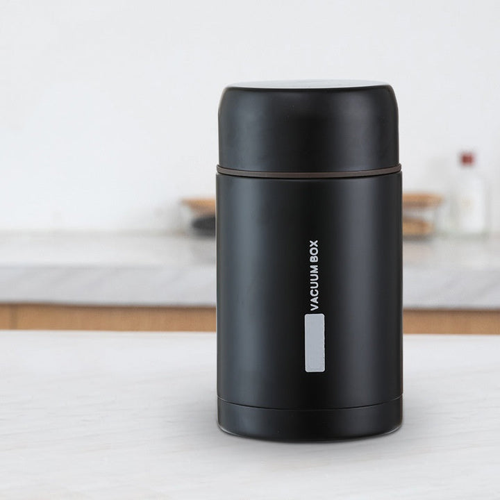 Insulated Food Jar Stainless Steel 800 ml Black 1