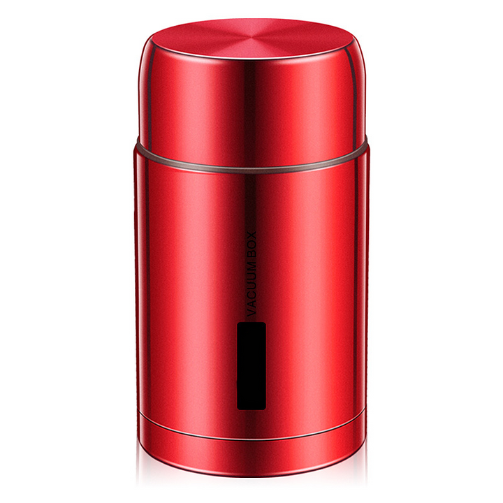 Insulated Food Jar Stainless Steel 800 ml Red 1