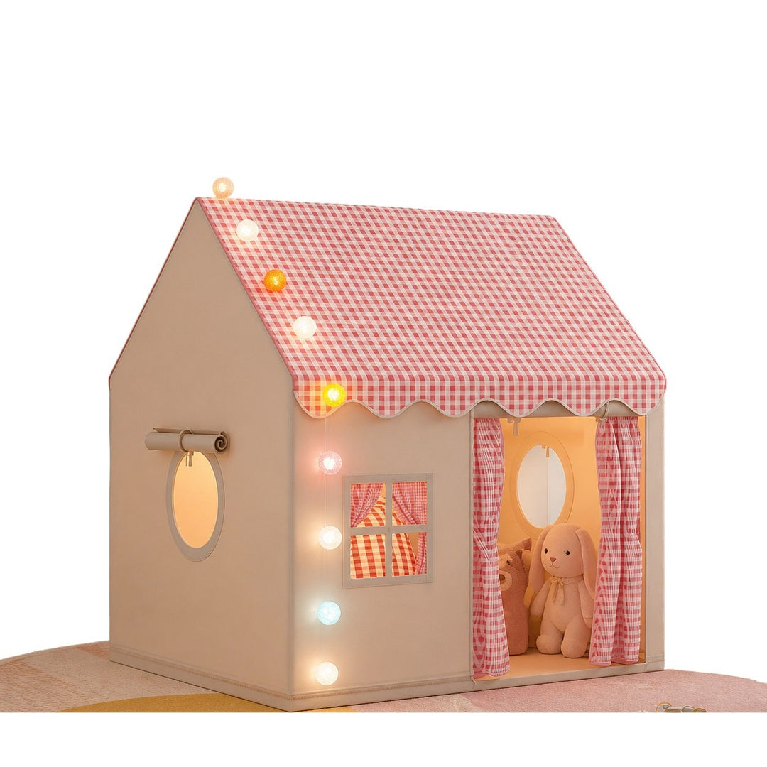 Kids Play Tent Castle House 47 x 41 x 50 Inches on white