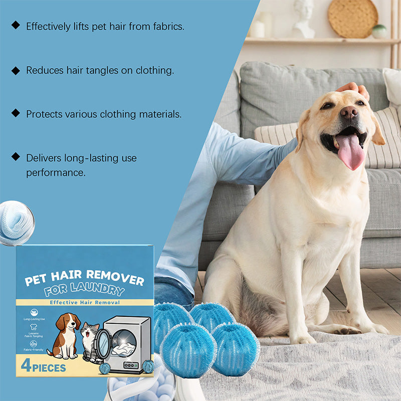 Laundry Balls for Pet Hair Reusable 1.4 Inch Blue 6