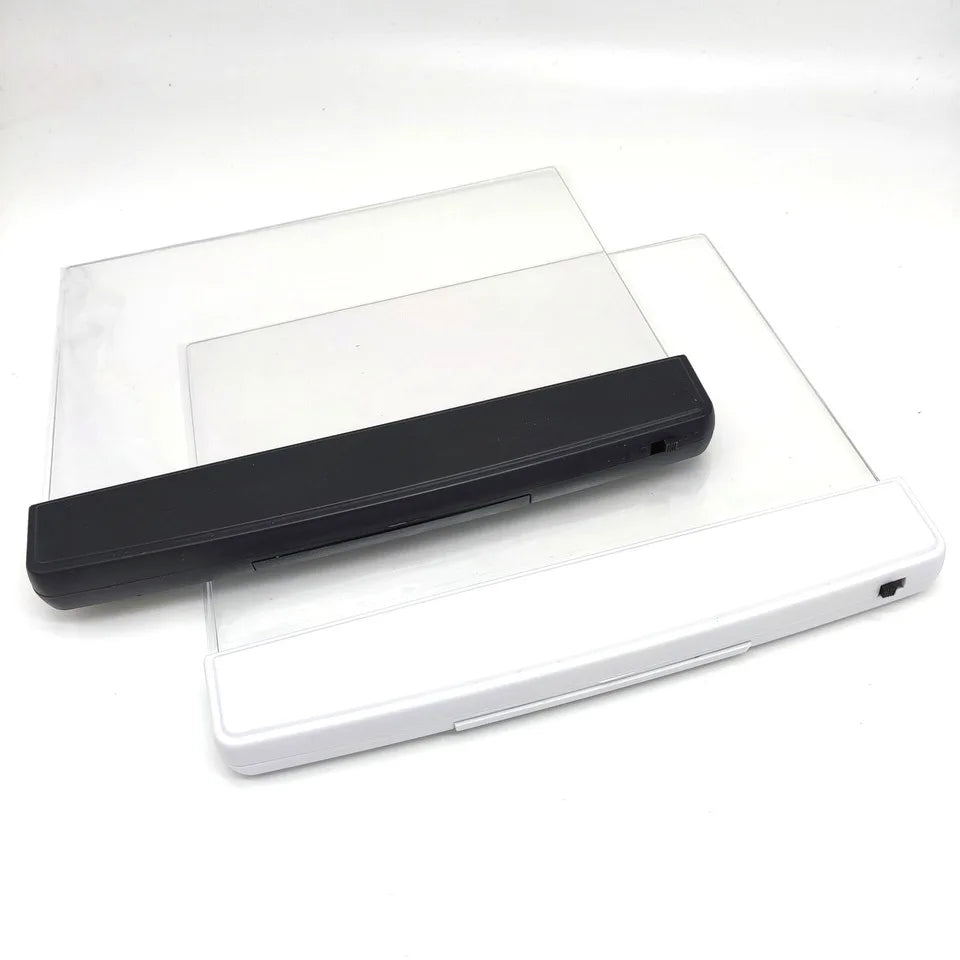 LED Book Light Flat Panel 6 x 6.8 Inch Battery Powered Set of 3 2