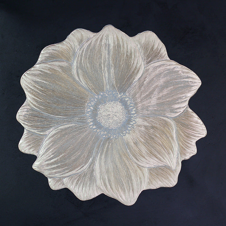 Lotus Placemats Set of 10 15 Inch Round 8
