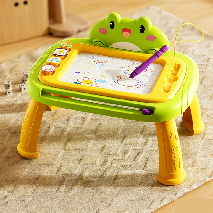 Magnetic Drawing Board for Kids 11.7 x 8.2 Inches Green 1