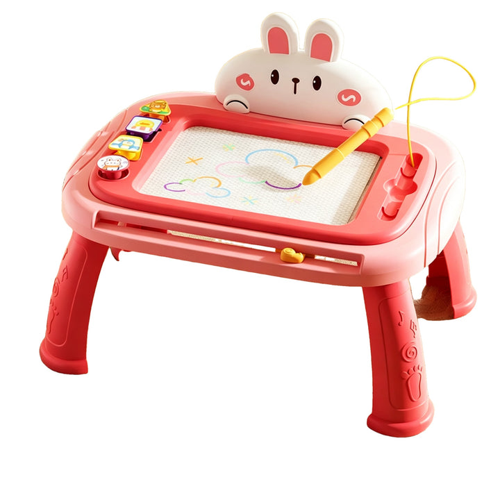 Magnetic Drawing Board for Kids 11.7 x 8.2 Inches on white
