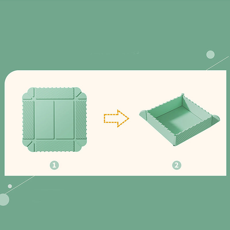 Magnetic Silicone Trivet Foldable Pot Mat Set of 2 2
