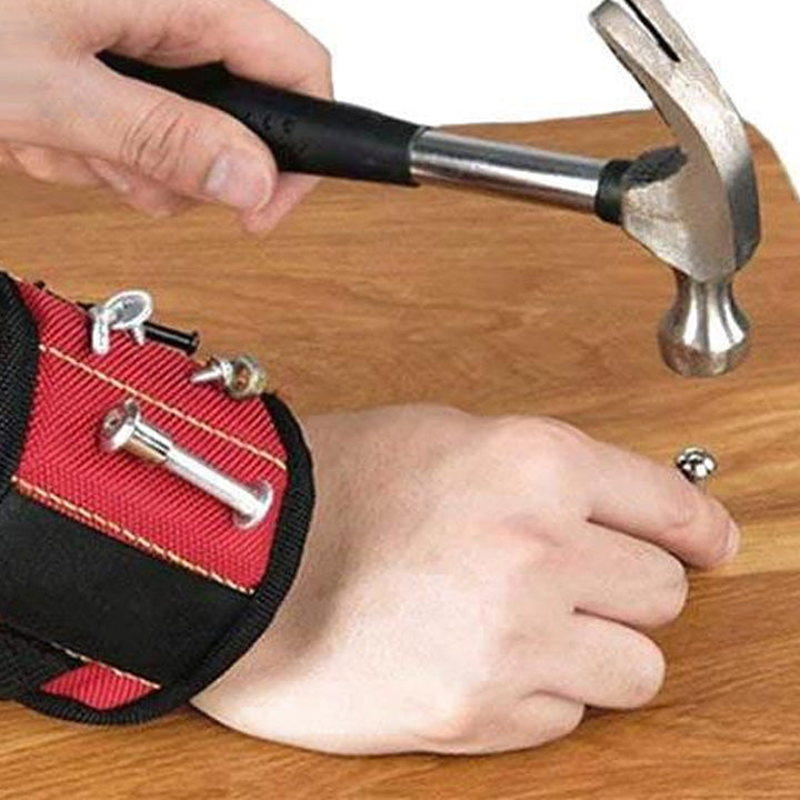 Magnetic Wristband for Screws and Nails 3