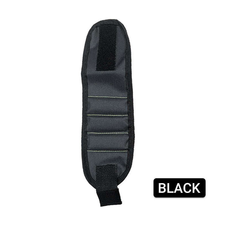 Magnetic Wristband for Screws and Nails Black 1