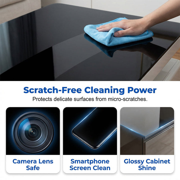 Microfiber Cleaning Cloths 15.7 x 23.6 Inch Set of 6 4