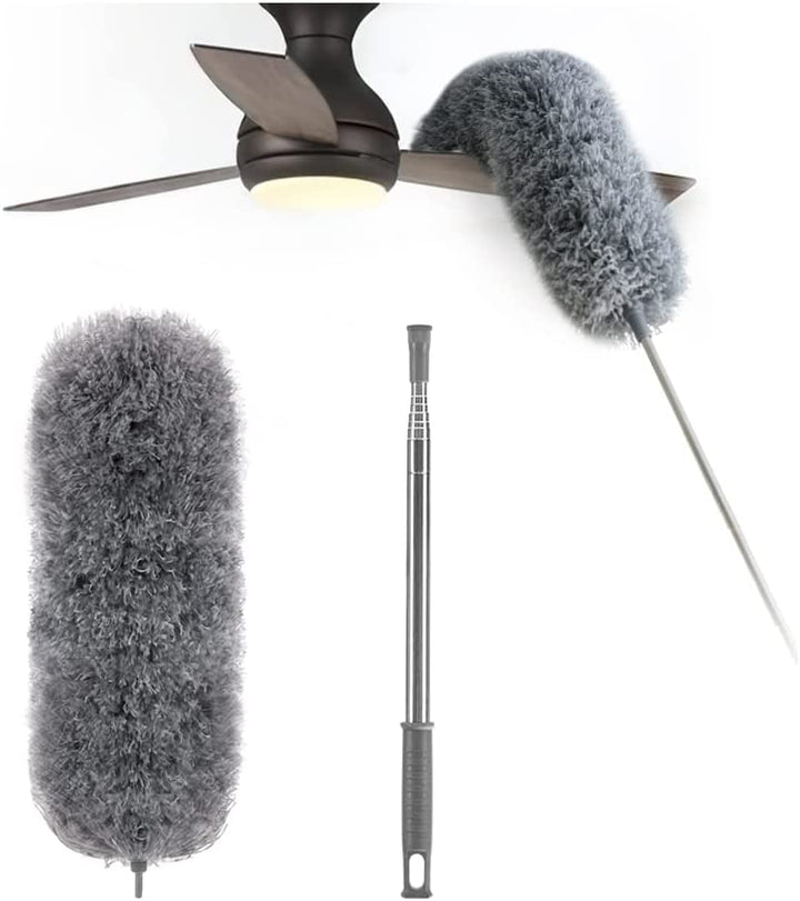Microfiber Duster with Telescopic Pole up to 100 Inch 3