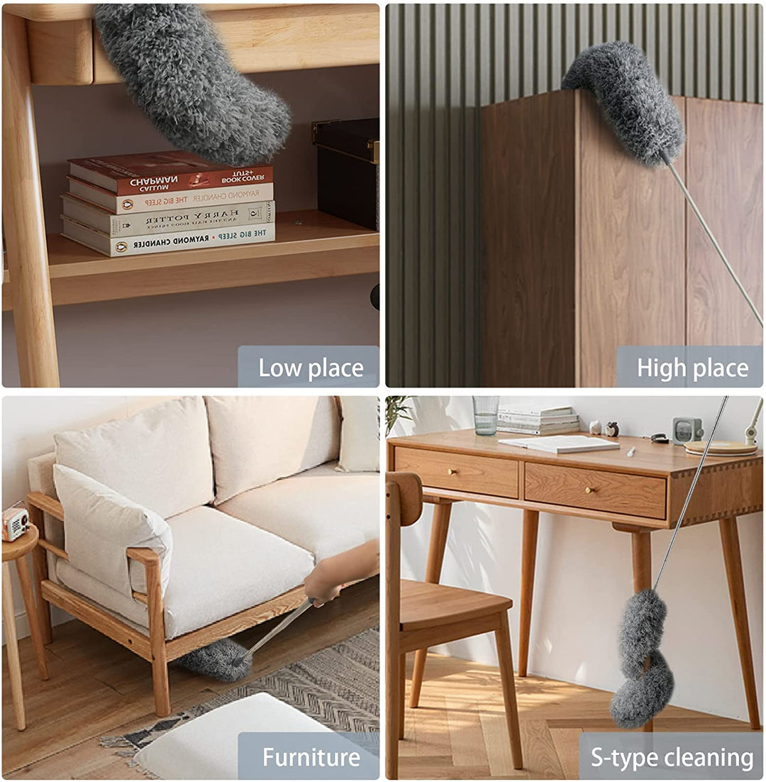 Microfiber Duster with Telescopic Pole up to 100 Inch 6