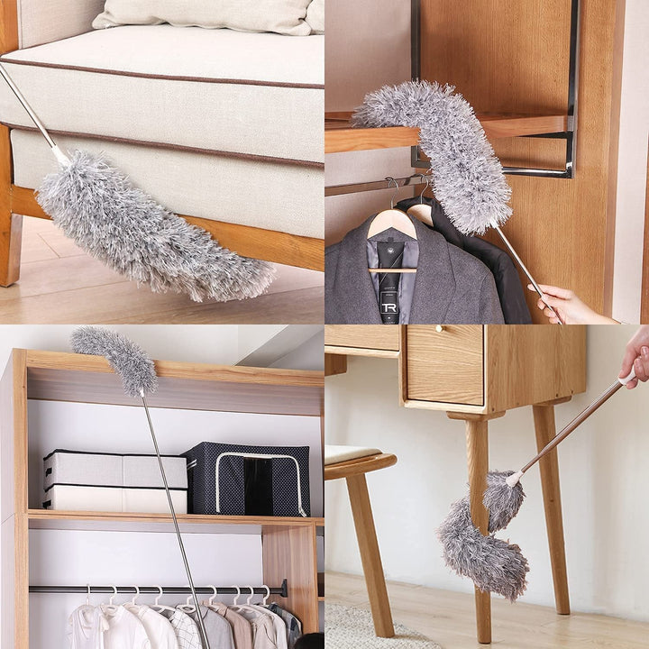 Microfiber Duster with Telescopic Pole up to 100 Inch 7
